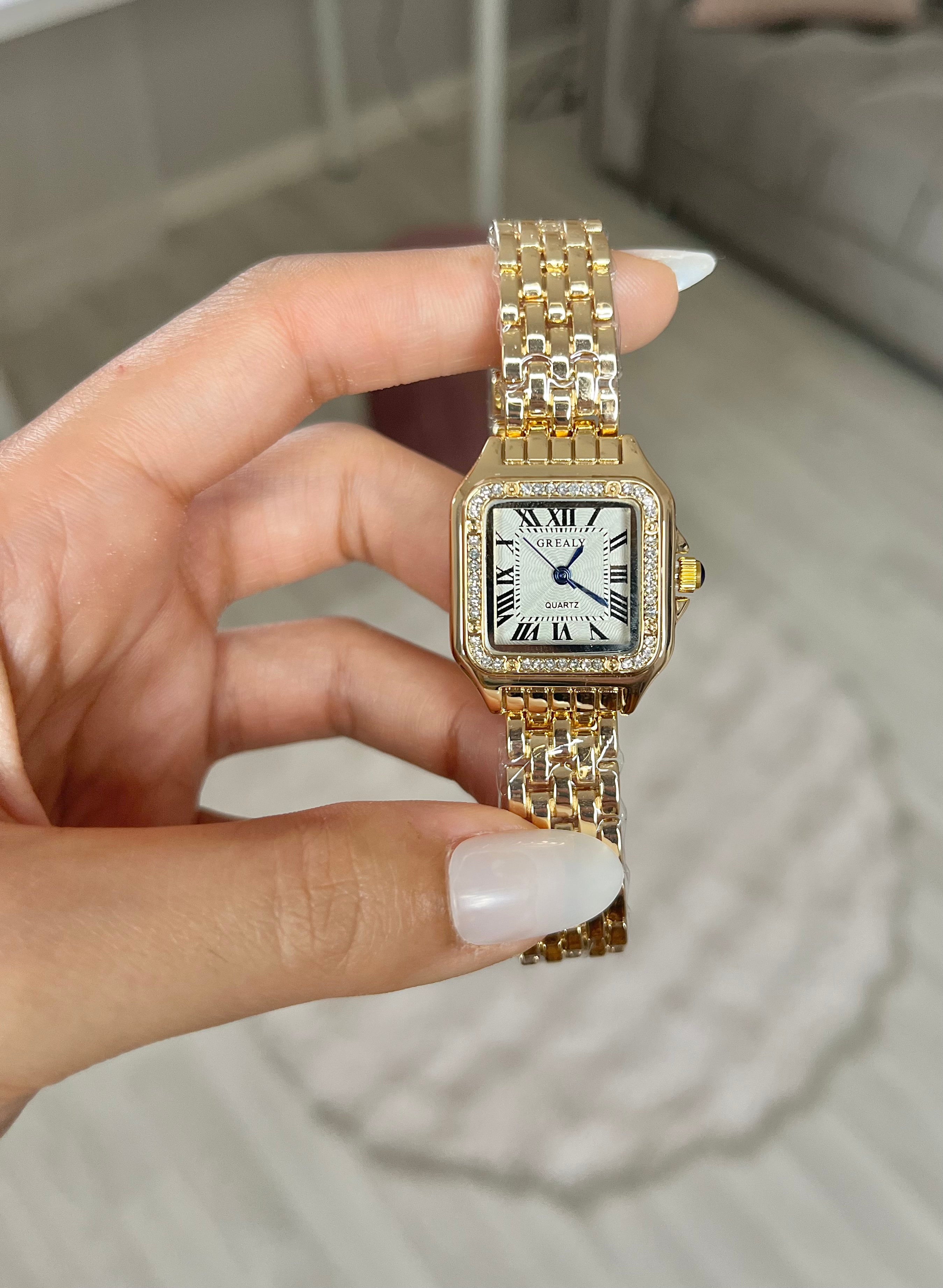 Montre Allure dorée