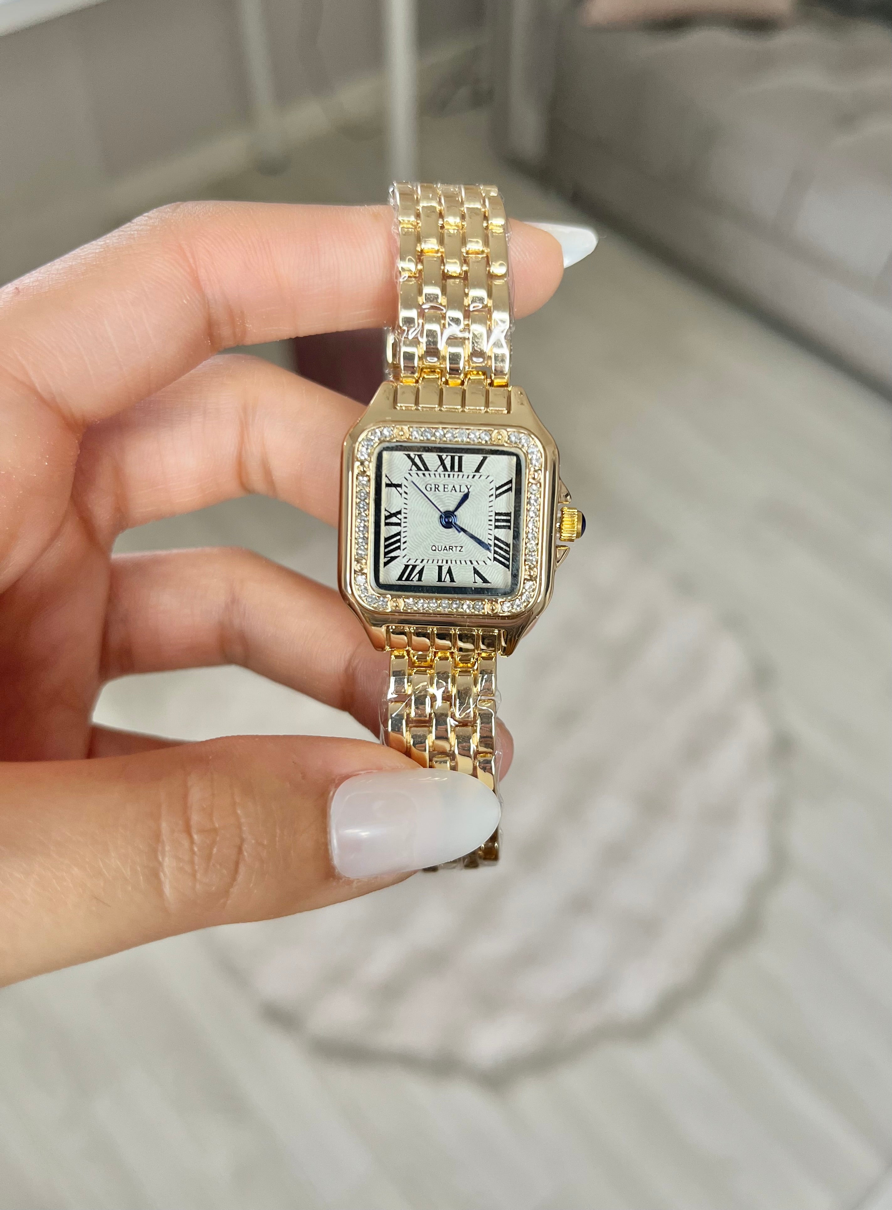 Montre Allure dorée
