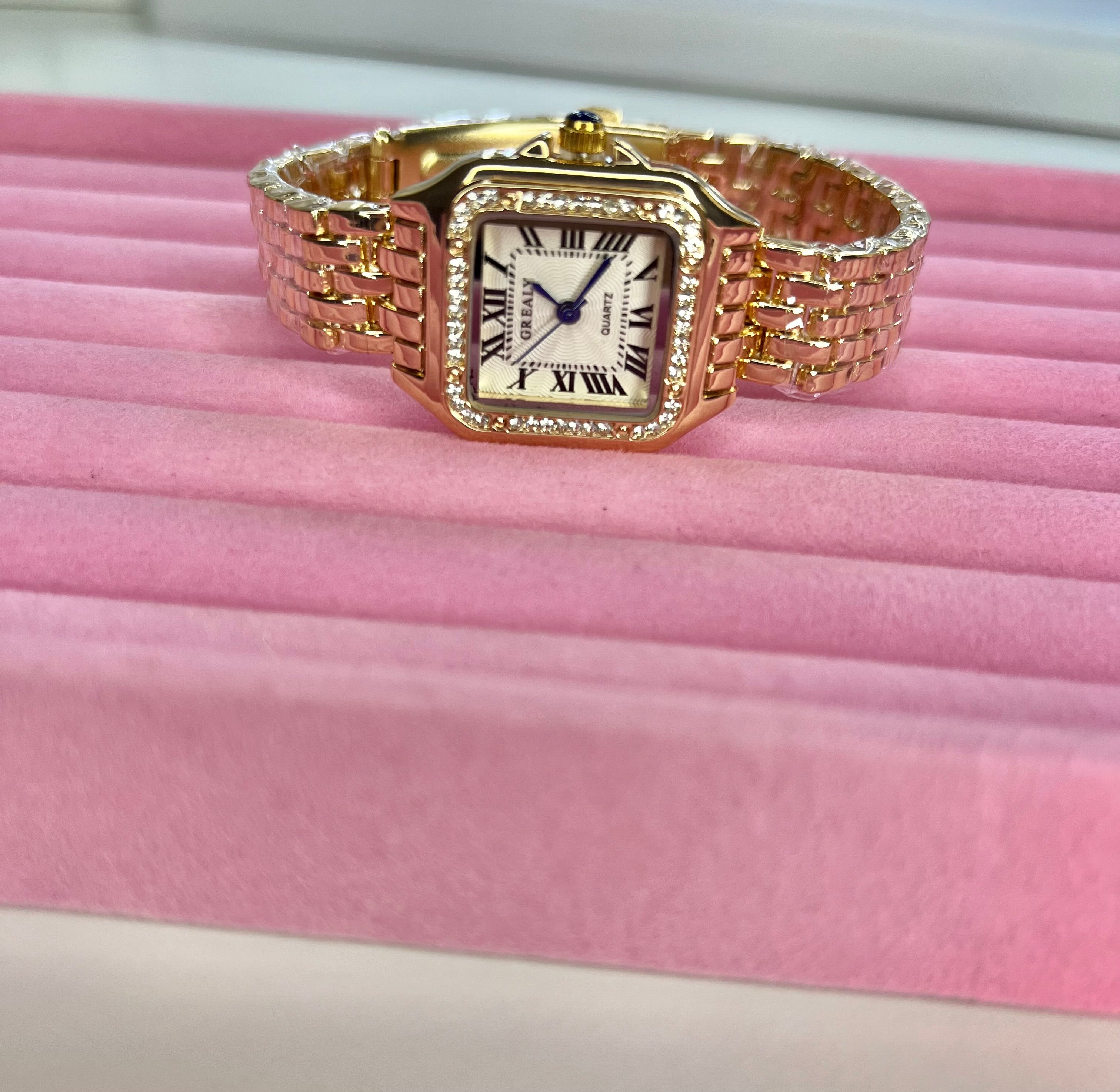 Montre Allure dorée